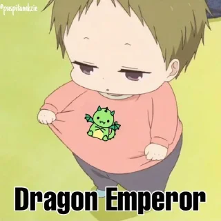 🐉 emoji Cutu baccha @r_squared_rishabh — @StikRobot Telegram sticker 11 of 97