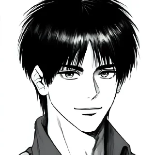 🙂 emoji EREN♡🕊️'s sticker pack (@Mikasa_Ackr_bot) Telegram sticker 13 of 21