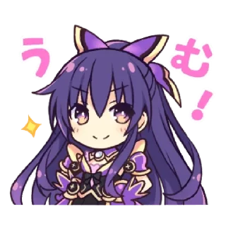 Sticker from Date A Live ~ @Raj_Itsuka