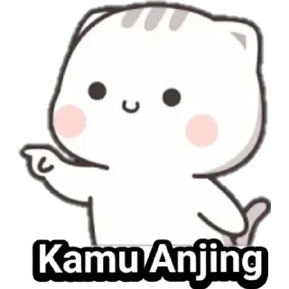 Sticker from Kucing Gaje By @Si_Akmal