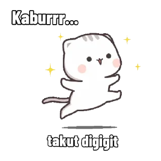 Sticker from Kucing Gaje By @Si_Akmal