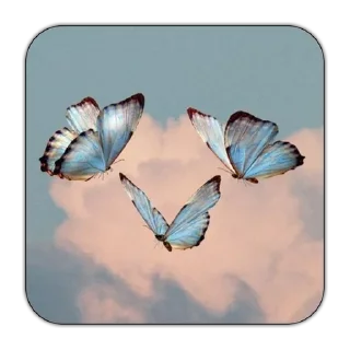 🌟 emoji Butterfly 🦋 ⃝⃪𐏓 :: @MrUnknownS Telegram sticker 5 of 21