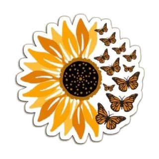 🌟 emoji Butterfly 🦋 ⃝⃪𐏓 :: @MrUnknownS Telegram sticker 9 of 21