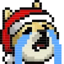 😭 emoji LIHKG Dog Xmas Animated (Unofficial) Telegram sticker 23 of 39