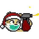 🧽 emoji LIHKG Dog Xmas Animated (Unofficial) Telegram sticker 15 of 39