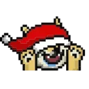 🤤 emoji LIHKG Dog Xmas Animated (Unofficial) Telegram sticker 13 of 39
