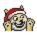 😱 emoji LIHKG Dog Xmas Animated (Unofficial) Telegram sticker 12 of 39