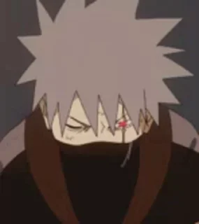 🙂 emoji Kakashi's pack @Kakashi_The_Copy_Ninjaa Telegram sticker 12 of 120
