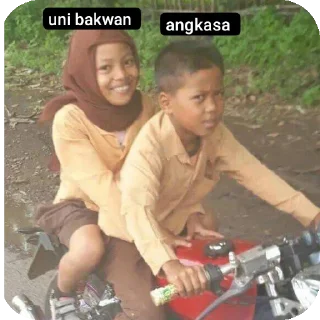 Sticker from Ara ara