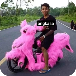 Sticker from Ara ara