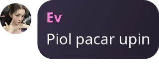 Sticker from Ev