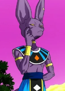 🧐 emoji God of Destruction (pratik's pack) Telegram sticker 8 of 28