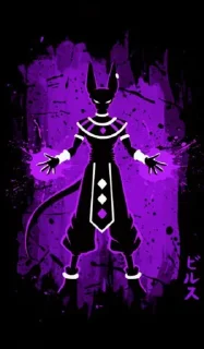 🖤 emoji God of Destruction (pratik's pack) Telegram sticker 5 of 28