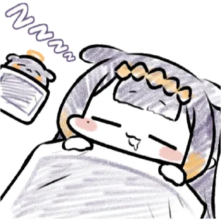 😴 emoji INA Telegram sticker 22 of 39