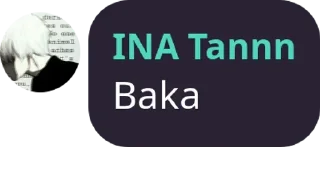 Sticker from INA Tannn