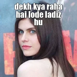Sticker from @fubukilll funny hindi mems pack — @stckrRobot