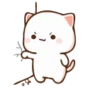 😡 emoji Peach ❤️ Goma 『@stickers_gifs_store』's ani-pack by @KazutoSuperb Telegram sticker 8 of 50