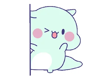 👋 emoji Lovely Dino || @xxyuji Telegram sticker 1 of 16