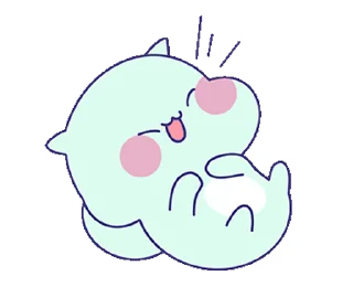 🤣 emoji Lovely Dino || @xxyuji Telegram sticker 7 of 16
