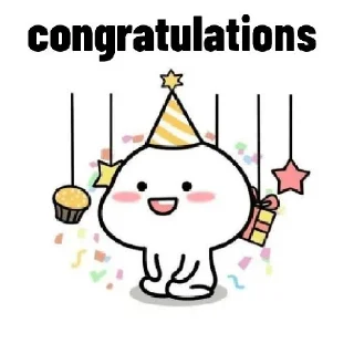 🥳 emoji @Opstickerpacks Quby 🌟💖 Telegram sticker 10 of 120