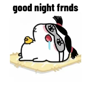 😴 emoji @Opstickerpacks Quby 🌟💖 Telegram sticker 19 of 120