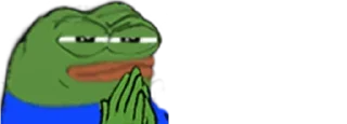 🤔 emoji @M_TOAA's Peepo pack Telegram sticker 21 of 89