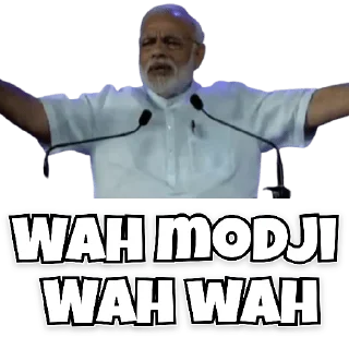 😀 emoji Modi ji Telegram sticker 13 of 15