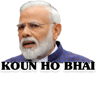 😀 emoji Modi Ji Memes Telegram sticker 7 of 15