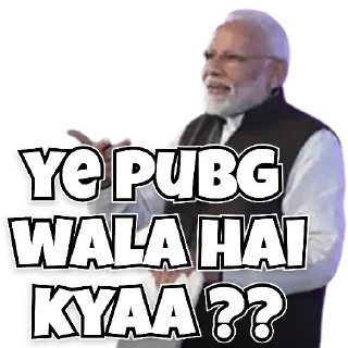 😀 emoji Modi ji Telegram sticker 10 of 15