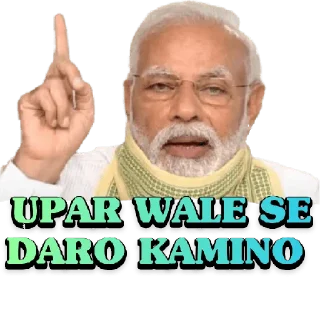 😀 emoji Modi Ji Memes Telegram sticker 9 of 15