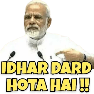 😀 emoji Modi ji Telegram sticker 1 of 15