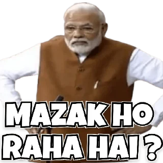 😀 emoji Modi ji Telegram sticker 13 of 15
