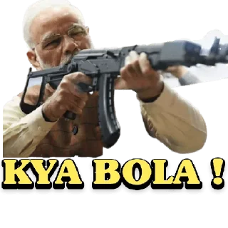 Sticker from Modi Ji Memes