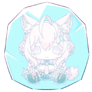 😃 emoji Hakui Koyori Telegram sticker 22 of 34