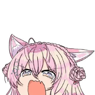 😡 emoji Hakui Koyori Telegram sticker 23 of 34