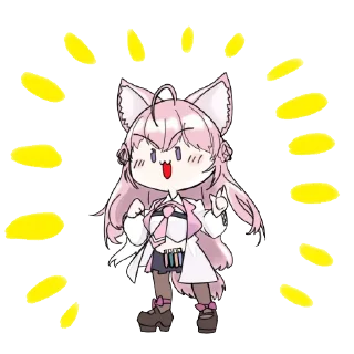 Sticker from Hakui Koyori
