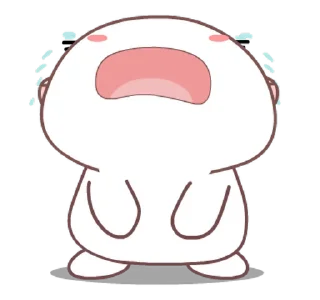 😭 emoji @ItzMe_Cutuu 🍫🅲🅰🅳🅱🆄🆁🆈🍫's pack — @stckrRobot Telegram sticker 24 of 50
