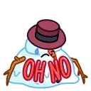 😕 emoji Holiday Kit | @djpreet Telegram sticker 21 of 25