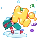 👋 emoji Holiday Kit | @djpreet Telegram sticker 5 of 25