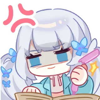 💢 emoji 雫るる  - ( Pack by @EdwardLiao ) Telegram sticker 13 of 21