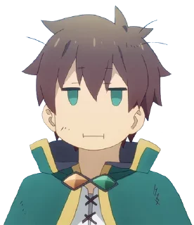 😑 emoji Konosuba - @Otakuzdream Telegram sticker 8 of 120