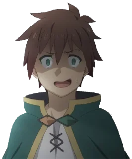 😰 emoji Konosuba - @Otakuzdream Telegram sticker 15 of 120
