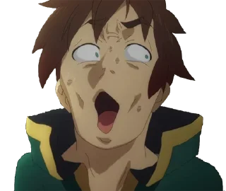 😱 emoji Konosuba - @Otakuzdream Telegram sticker 4 of 120