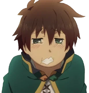 😭 emoji Konosuba - @Otakuzdream Telegram sticker 21 of 120