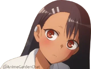 😄 emoji Don't Toy With Me, Miss Nagatoro @animegardenchat Telegram sticker 20 of 34