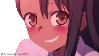 😏 emoji Don't Toy With Me, Miss Nagatoro @animegardenchat Telegram sticker 21 of 34