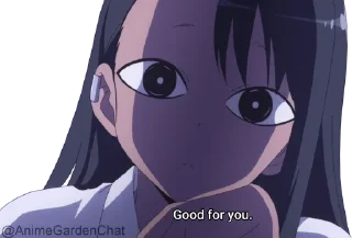 🙂 emoji Don't Toy With Me, Miss Nagatoro @animegardenchat Telegram sticker 24 of 34