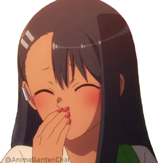 🤣 emoji Don't Toy With Me, Miss Nagatoro @animegardenchat Telegram sticker 4 of 34