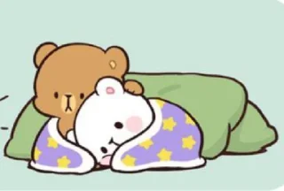 Sticker from milk and mocha