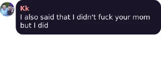 Sticker from Mr Uchihas kang pack @LuffyDpirateKing